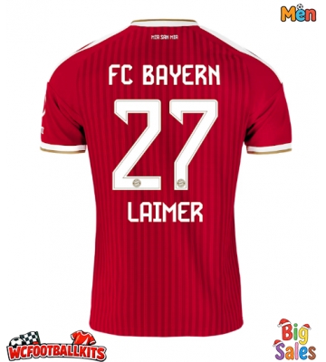 Bayern Munich Konrad Laimer #27 Replica Home Stadium Shirt 2026-27 Short Sleeve